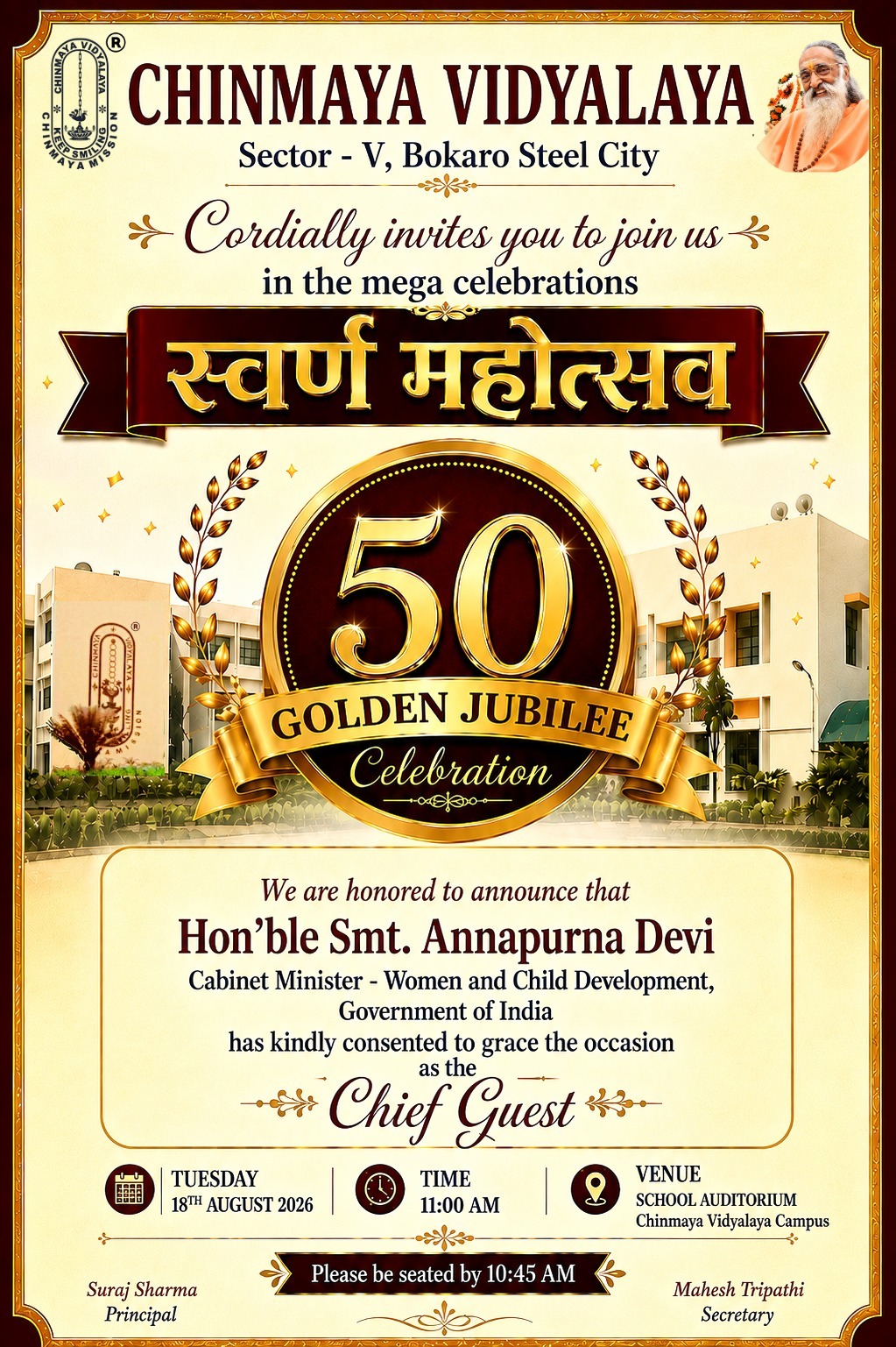 GOLDEN JUBILEE CELEBRATION